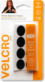 Sticky Back for Fabrics